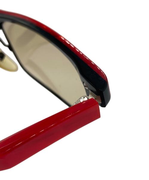 Alain Mikli（アランミクリ）Alain Mikli (アランミクリ) サングラス レッドの古着・服飾アイテム