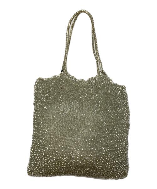 ANTEPRIMA（アンテプリマ）ANTEPRIMA (アンテプリマ) スタンダードスクエアラージワイヤートートバッグ シルバーの古着・服飾アイテム