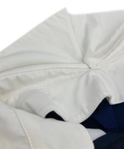 jemma atelier（ジェマアトリエ）jemma atelier (ジェマアトリエ) ボンディングブラウス ネイビー サイズ:Sの古着・服飾アイテム