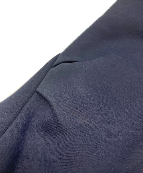 jemma atelier（ジェマアトリエ）jemma atelier (ジェマアトリエ) ボンディングブラウス ネイビー サイズ:Sの古着・服飾アイテム