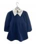 jemma atelier（ジェマアトリエ）の古着「ボンディングブラウス」｜ネイビー