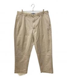 POLO RALPH LAUREN（ポロ・ラルフローレン）の古着「andrew/タックチノパンツ」｜ベージュ