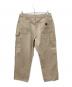 CarHartt (カーハート) コットンパンツ ベージュ サイズ:W34×L30：6000円