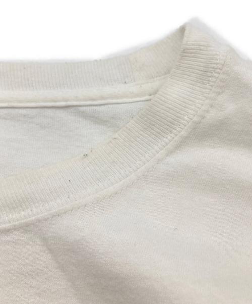 Champion（チャンピオン）Champion (チャンピオン) SUPREME (シュプリーム) 袖プリントL/Sカットソー ホワイト サイズ:XLの古着・服飾アイテム