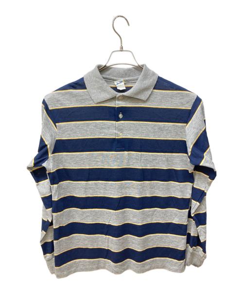 Champion（チャンピオン）Champion (チャンピオン) レーヨンブレンドラガーシャツ グレー サイズ:Lの古着・服飾アイテム