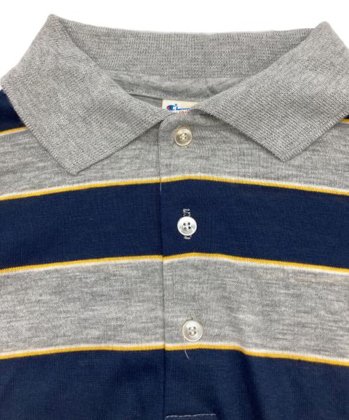 Champion（チャンピオン）Champion (チャンピオン) レーヨンブレンドラガーシャツ グレー サイズ:Lの古着・服飾アイテム