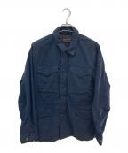 Abercrombie & Fitchアバクロンビー アンド フィッチ）の古着「BDUジャケット」｜ネイビー