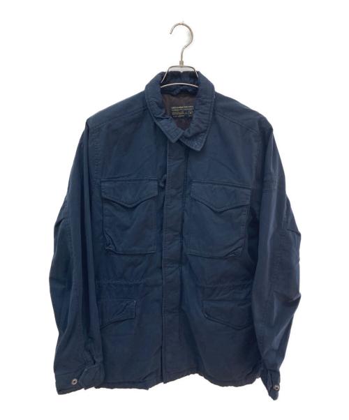 Abercrombie & Fitch（アバクロンビー アンド フィッチ）Abercrombie & Fitch (アバクロンビー アンド フィッチ) BDUジャケット ネイビー サイズ:Mの古着・服飾アイテム
