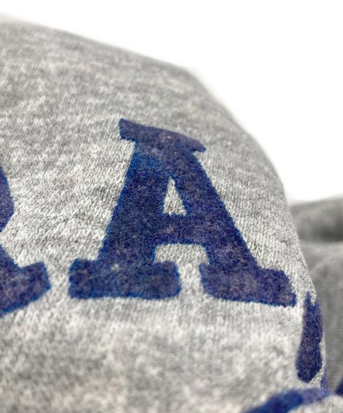 USED（ユーズド）USED (ユーズド) 3段プリントラグランスウェット グレー サイズ:-の古着・服飾アイテム