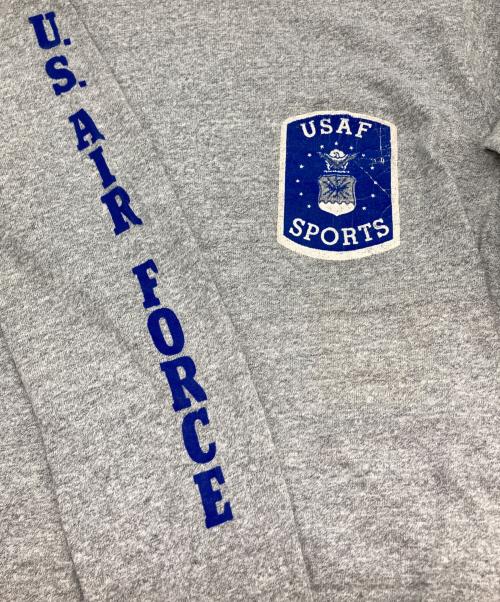 Champion（チャンピオン）Champion (チャンピオン) プリントカットソー グレー サイズ:Sの古着・服飾アイテム