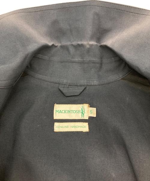 MACKINTOSH（マッキントッシュ）MACKINTOSH (マッキントッシュ) ハンドメイドゴム引きダブルコート ネイビー サイズ:Sの古着・服飾アイテム