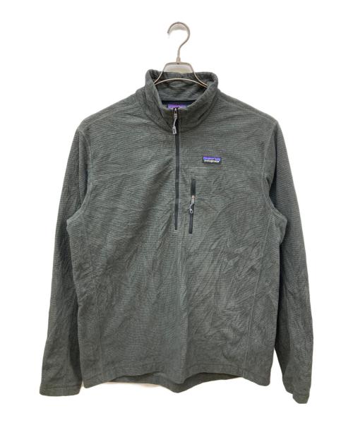 Patagonia（パタゴニア）Patagonia (パタゴニア) ハーフジップフリースPO グレー サイズ:XLの古着・服飾アイテム