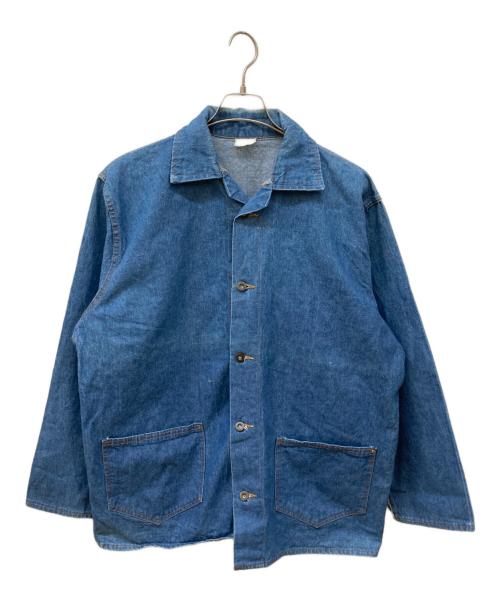 USED（ユーズド）USED (ユーズド) 2ポケデニムプリズナーカバーオール インディゴ サイズ:-の古着・服飾アイテム