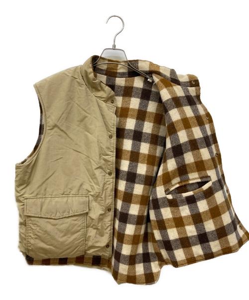 L.L.Bean（エルエルビーン）L.L.Bean (エルエルビーン) リバーシブルベスト ベージュ サイズ:XLの古着・服飾アイテム