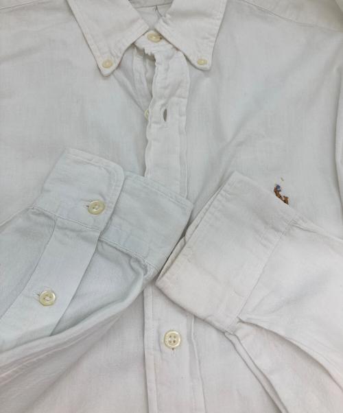 RALPH LAUREN（ラルフローレン）RALPH LAUREN (ラルフローレン) ボタンダウンシャツ ホワイト サイズ:Ｍの古着・服飾アイテム