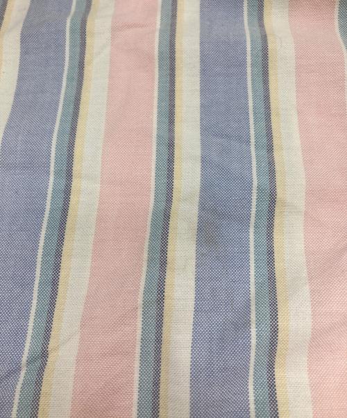 L.L.Bean（エルエルビーン）L.L.Bean (エルエルビーン) ストライプシャツ レッド サイズ:Ⅼの古着・服飾アイテム