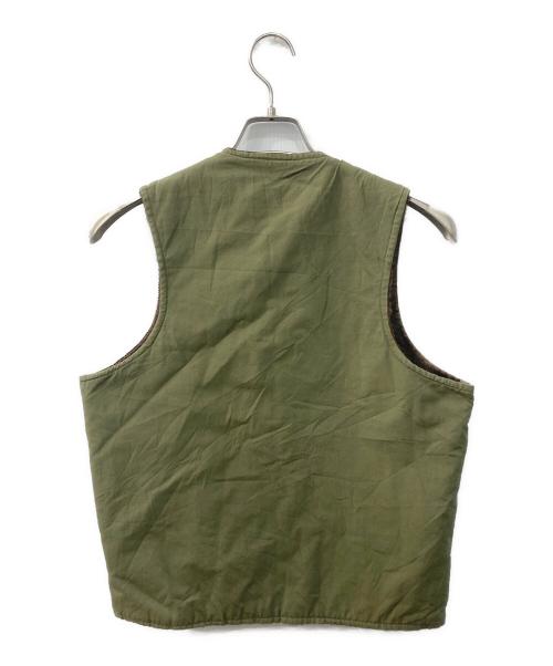 U'S NAVY（ユーエスネイビー）U'S NAVY (ユーエスネイビー) N-1アルパカライナーデッキベスト グリーン サイズ:-の古着・服飾アイテム
