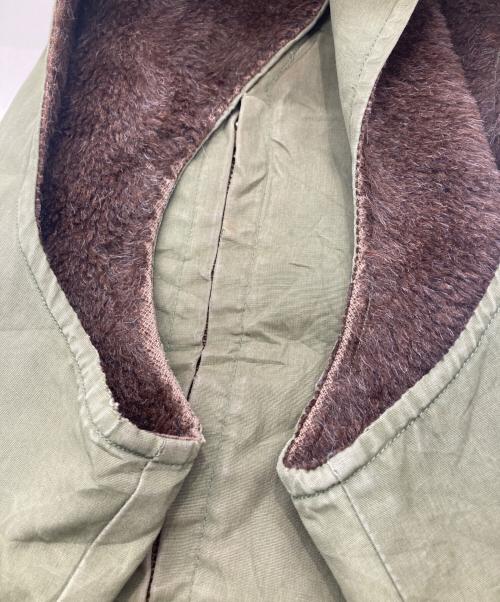 U'S NAVY（ユーエスネイビー）U'S NAVY (ユーエスネイビー) N-1アルパカライナーデッキベスト グリーン サイズ:-の古着・服飾アイテム