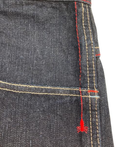 ECKO UNLTD（エコーアンリミテッド）ECKO UNLTD (エコーアンリミテッド) スパイダーマン刺繍デニムパンツ インディゴ サイズ:30の古着・服飾アイテム