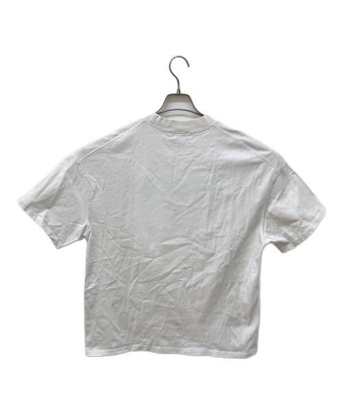 JIL SANDER（ジルサンダー）JIL SANDER (ジルサンダー) ロゴプリントTシャツ ホワイト サイズ:‐の古着・服飾アイテム