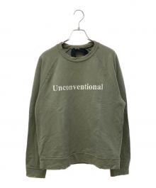 N°21（ヌメロヴェントゥーノ）の古着「ラグランスウェット」｜グリーン