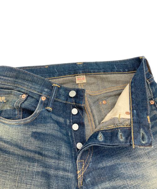 RRL（ダブルアールエル）RRL (ダブルアールエル) SLIM FIT/ボタンフライデニムパンツ インディゴ サイズ:W29×L32の古着・服飾アイテム