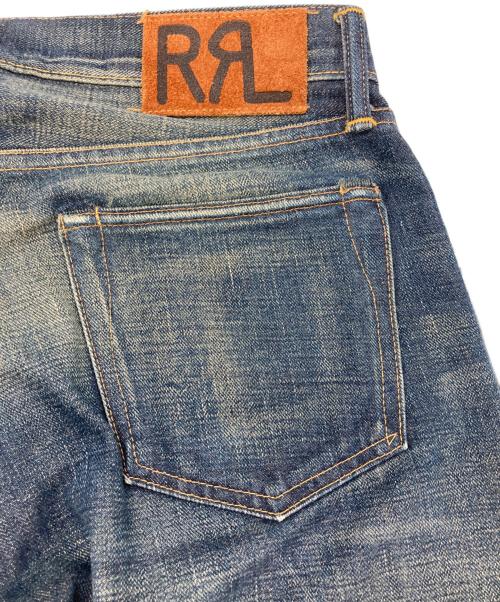 RRL（ダブルアールエル）RRL (ダブルアールエル) SLIM FIT/ボタンフライデニムパンツ インディゴ サイズ:W29×L32の古着・服飾アイテム