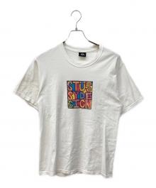 stussy（ステューシー）の古着「アートロゴTシャツ」｜ホワイト
