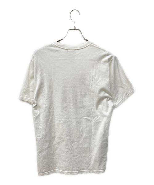 stussy（ステューシー）stussy (ステューシー) アートロゴTシャツ ホワイト サイズ:Mの古着・服飾アイテム