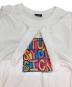中古・古着 stussy (ステューシー) アートロゴTシャツ ホワイト サイズ:M：5000円