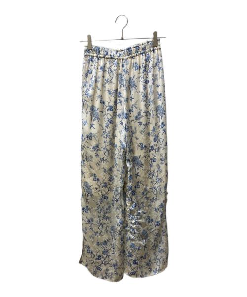 KEITA MARUYAMA（ケイタマルヤマ）KEITA MARUYAMA (ケイタマルヤマ) Lily Brown (リリーブラウン) 総柄パンツ ベージュ サイズ:Sの古着・服飾アイテム