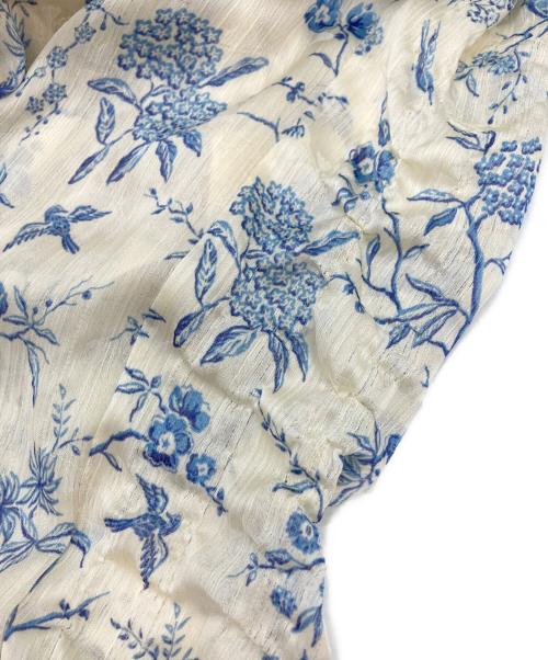 KEITA MARUYAMA（ケイタマルヤマ）KEITA MARUYAMA (ケイタマルヤマ) Lily Brown (リリーブラウン) 総柄パンツ ベージュ サイズ:Sの古着・服飾アイテム