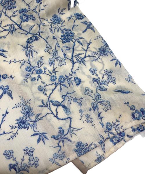 KEITA MARUYAMA（ケイタマルヤマ）KEITA MARUYAMA (ケイタマルヤマ) Lily Brown (リリーブラウン) 総柄パンツ ベージュ サイズ:Sの古着・服飾アイテム