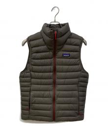 Patagonia（パタゴニア）の古着「ダウンベスト/ダウン・セーター・ベスト」｜ブラウン/Marlow Brown