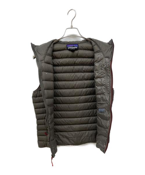 Patagonia（パタゴニア）Patagonia (パタゴニア) ダウンベスト/ダウン・セーター・ベスト ブラウン/Marlow Brown サイズ:Sの古着・服飾アイテム