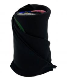 GUCCI（グッチ）の古着「フローラプリントシルクスカーフ」｜ブラック