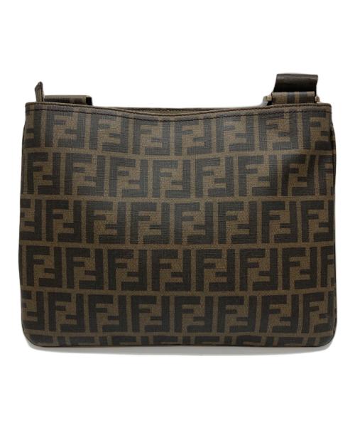 FENDI（フェンディ）FENDI (フェンディ) ズッカ柄ショルダーバッグ ブラウンの古着・服飾アイテム
