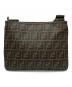 FENDI (フェンディ) ズッカ柄ショルダーバッグ ブラウン：70000円