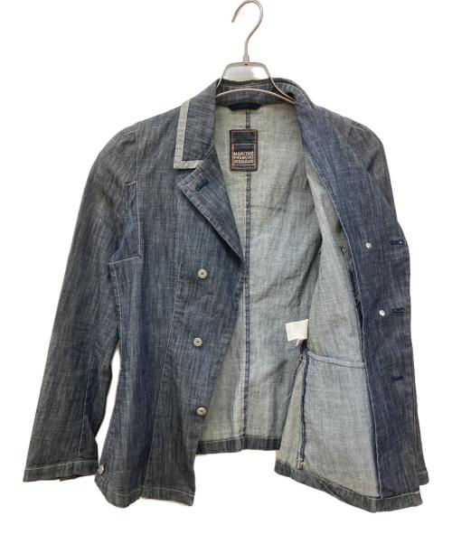 MARITHE+FRANCOIS GIRBAUD（マリテフランソワジルボー）MARITHE+FRANCOIS GIRBAUD (マリテフランソワジルボー) デニムジャケット インディゴ サイズ:Mの古着・服飾アイテム