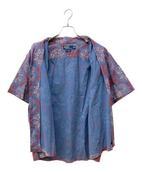 POLO RALPH LAUREN（ポロ・ラルフローレン）POLO RALPH LAUREN (ポロ・ラルフローレン) ペイズリー柄シャツ レッド×ネイビー サイズ:XLの古着・服飾アイテム