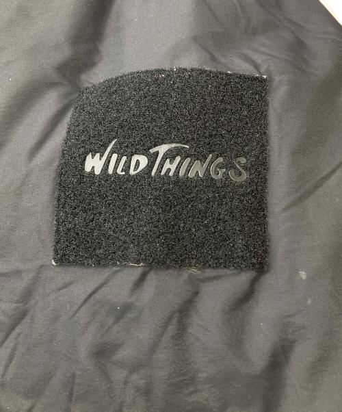 WILD THINGS（ワイルドシングス）WILD THINGS (ワイルドシングス) ビッグハッピージャケット ブラック サイズ:Lの古着・服飾アイテム