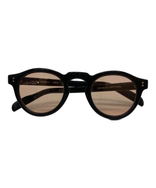 金子眼鏡（カネコガンキョウ）金子眼鏡 (カネコガンキョウ) UNITED ARROWS (ユナイテッドアローズ) サングラス ブラックの古着・服飾アイテム