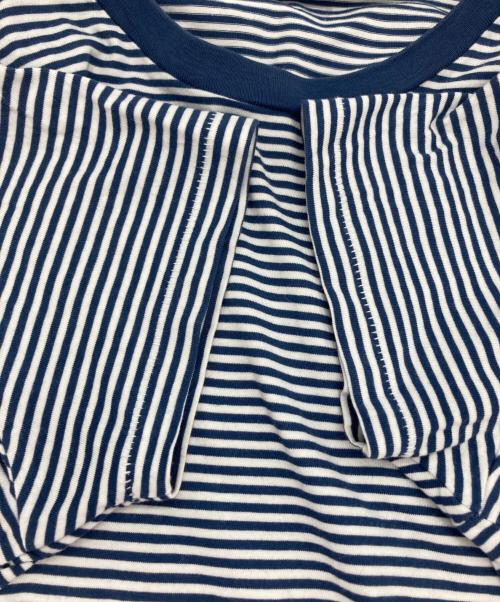 POLO RALPH LAUREN（ポロ・ラルフローレン）POLO RALPH LAUREN (ポロ・ラルフローレン) ボーダーTシャツ ホワイト×ネイビー サイズ:Ⅿの古着・服飾アイテム