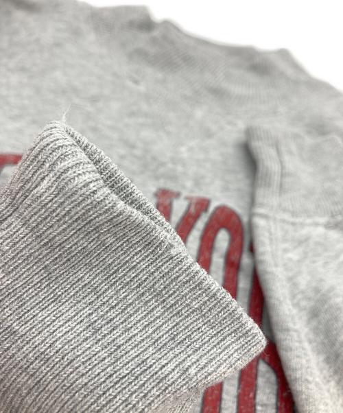 POLO RALPH LAUREN（ポロ・ラルフローレン）POLO RALPH LAUREN (ポロ・ラルフローレン) 3段プリントスウェット グレー サイズ:XSの古着・服飾アイテム