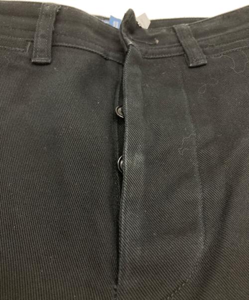 POLO RALPH LAUREN（ポロ・ラルフローレン）POLO RALPH LAUREN (ポロ・ラルフローレン) フレアワイドパンツ ブラックの古着・服飾アイテム
