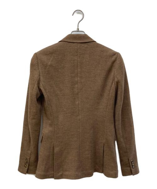 POLO RALPH LAUREN（ポロ・ラルフローレン）POLO RALPH LAUREN (ポロ・ラルフローレン) ダブルブレストブレザー ブラウンの古着・服飾アイテム