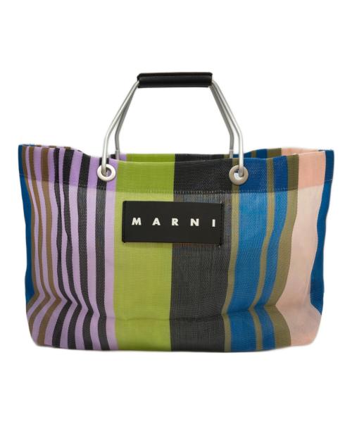 MARNI（マルニ）MARNI (マルニ) ストライプトートバッグ マルチカラーの古着・服飾アイテム