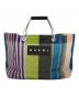 MARNI（マルニ）の古着「ストライプトートバッグ」｜マルチカラー