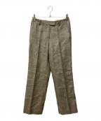 BROOKS BROTHERSブルックスブラザーズ）の古着「リネンブレンドパンツ」｜ベージュ