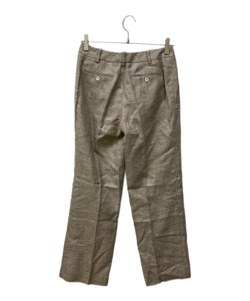 BROOKS BROTHERS（ブルックスブラザーズ）BROOKS BROTHERS (ブルックスブラザーズ) リネンブレンドパンツ ベージュ サイズ:2の古着・服飾アイテム